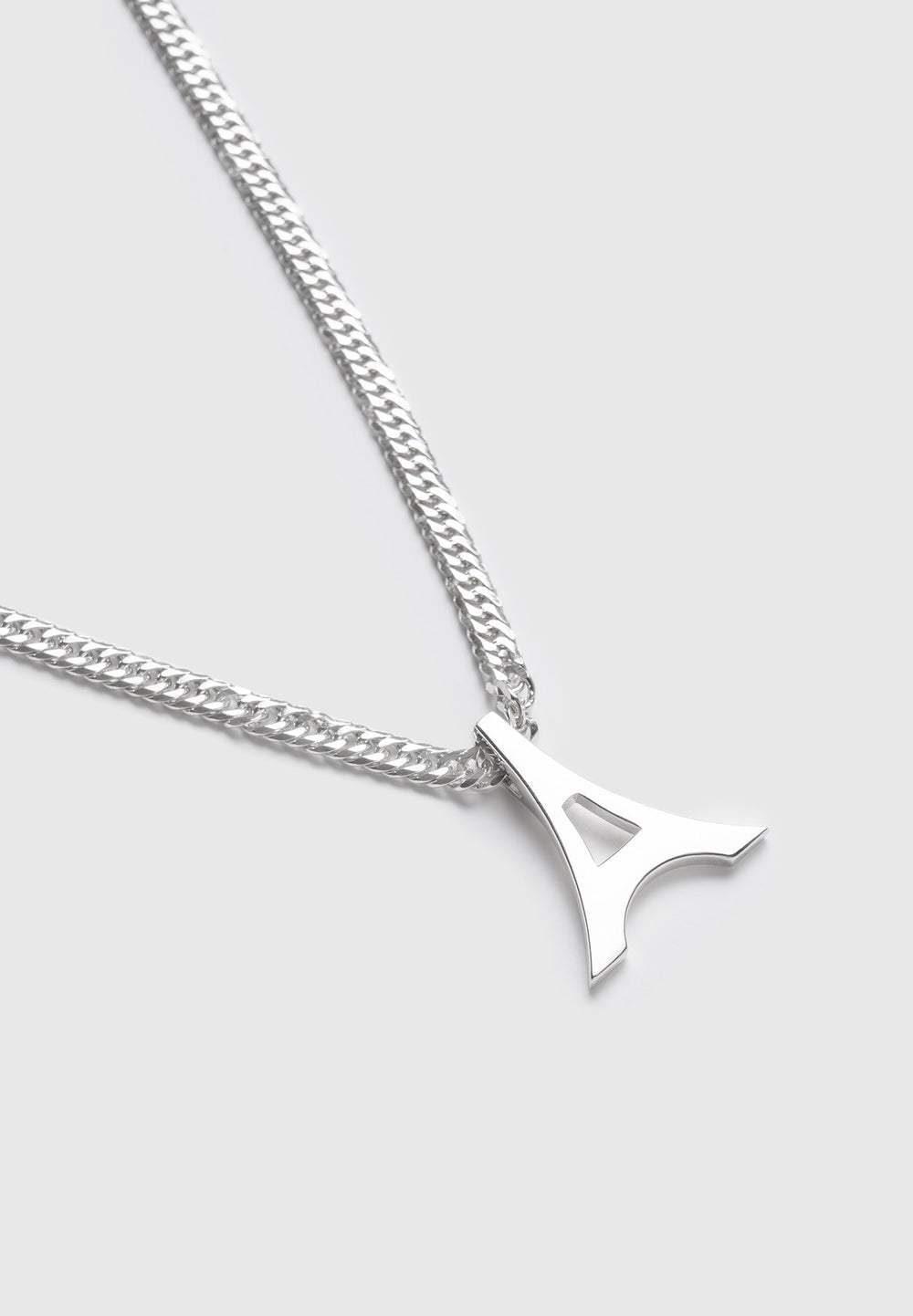 Metal Eiffel pendant necklace
